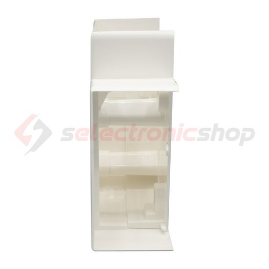 Parapetcsatorna L-idom 100x50-hez emelkedő/süllyedő 90° fényesfehér műanyag DLP-S LEGRAND - 638033