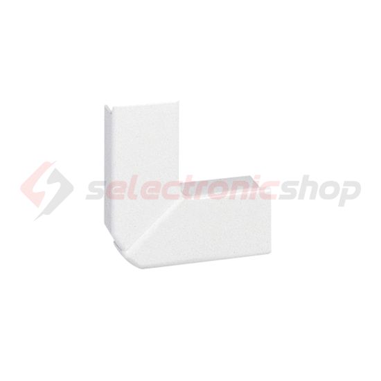 Parapetcsatorna L-idom 60x20-hoz 85-95° fényesfehér műanyag DLP mini LEGRAND - 030293