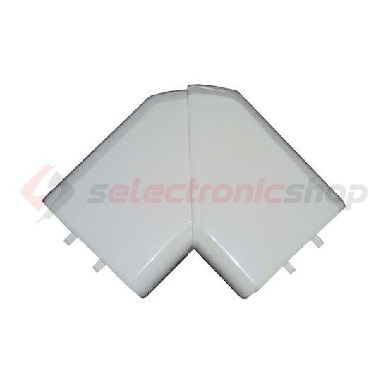 Parapetcsatorna L-idom 60x35/50-hez emelkedő/süllyedő 90° fényesfehér műanyag DLP LEGRAND - 010766