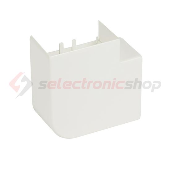 Parapetcsatorna L-idom 85x50-hez emelkedő/süllyedő 90° fényesfehér műanyag DLP-S LEGRAND - 638023