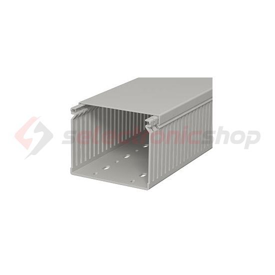 Perforált huzalozócsatorna 80mm x 100mm x 2000mm gránitszürke 10mm LK4 80100 OBO-BETTERMANN - 6178059