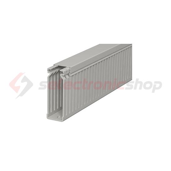 Perforált huzalozócsatorna 80mm x 25mm x 2000mm gránitszürke 10mm LK4 80025 OBO-BETTERMANN - 6178050