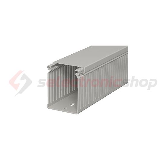 Perforált huzalozócsatorna 80mm x 60mm x 2000mm gránitszürke 10mm LK4 80060 OBO-BETTERMANN - 6178054