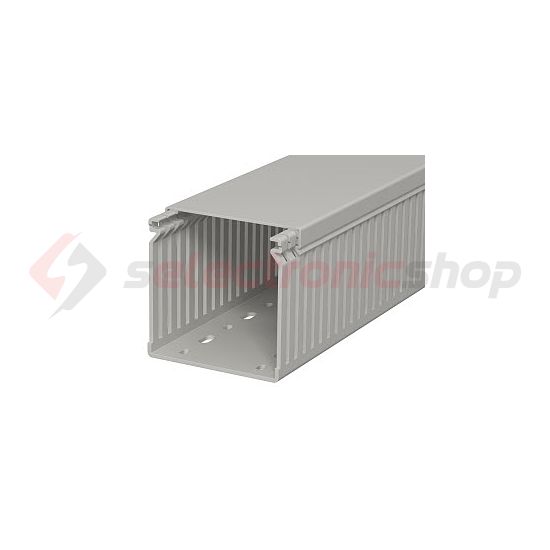 Perforált huzalozócsatorna 80mm x 80mm x 2000mm gránitszürke 10mm LK4 80080 OBO-BETTERMANN - 6178056