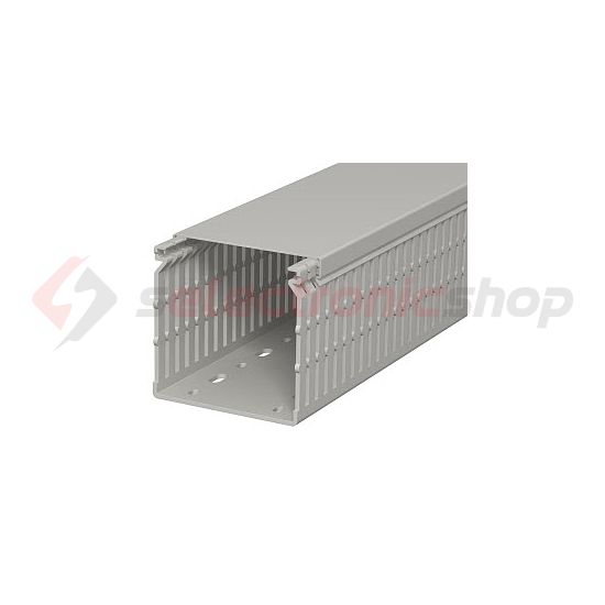 Perforált huzalozócsatorna 80mm x 80mm x 2000mm gránitszürke 12.5mm LK4 N 80080 OBO-BETTERMANN - 6178231