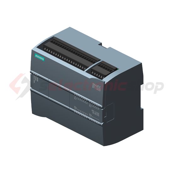 PLC logikai vezérlő CPU kompakt 14DI 10DO 2AI 2AO redundáns 20.4-28.8V/DC SIMATIC S7-1200 SIEMENS - 6ES7215-1AG40-0XB0