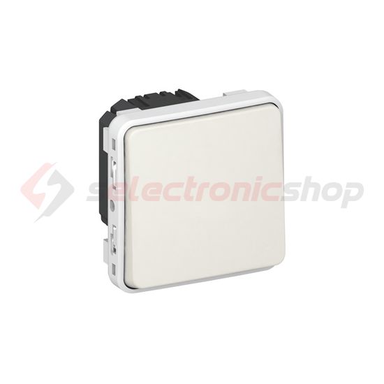 Plexo 106 váltókapcsoló betét közp. fedéllel fehér IP55 1- billentyű/gomb LEGRAND - 069611