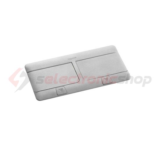 Pop-up felnyíló doboz süllyesztett alu 2x4M beépíthető téglalap Pop-up LEGRAND - 054013