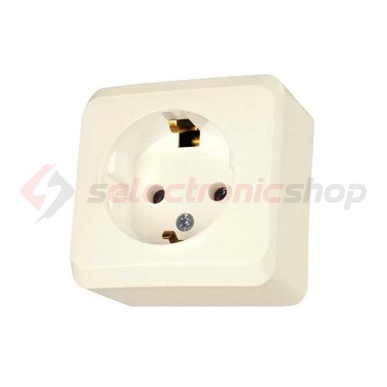 Prima 162 dugalj bézs IP20 falonkívüli csavaros Schneider - WDE001180