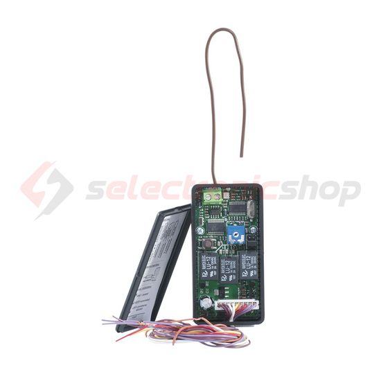 Rádiós vevő kapuhoz 3csatorna 433MHz HCS ugrókód univerzális dobozos  UNI3-433 OVERGATE