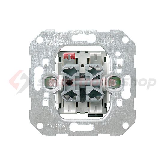 Redőnymozgató betét adapterrel R105 1P kapcsoló billentyűs műanyag GIRA - 015900