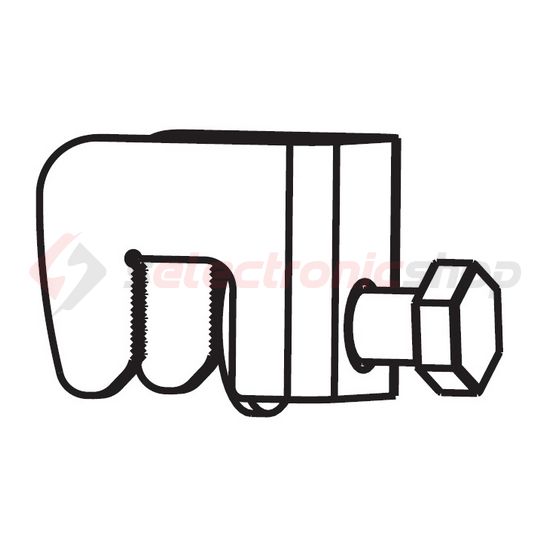 Rögzítőkampó ARS 1/2/3 (1 klt.=3 db) csavaros ARS 1-2-3 Apator - 1115281037T