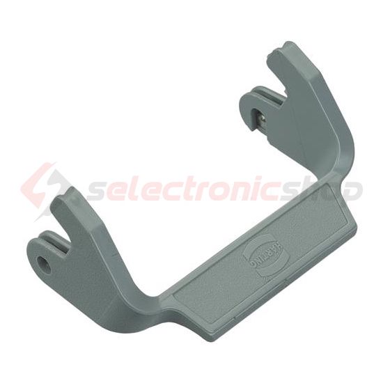 Rögzítőkar ipari sokpólusú csatlakozóhoz 2-pozíciós műanyag Han-Easy Lock 10B, LB HARTING - 09000005228