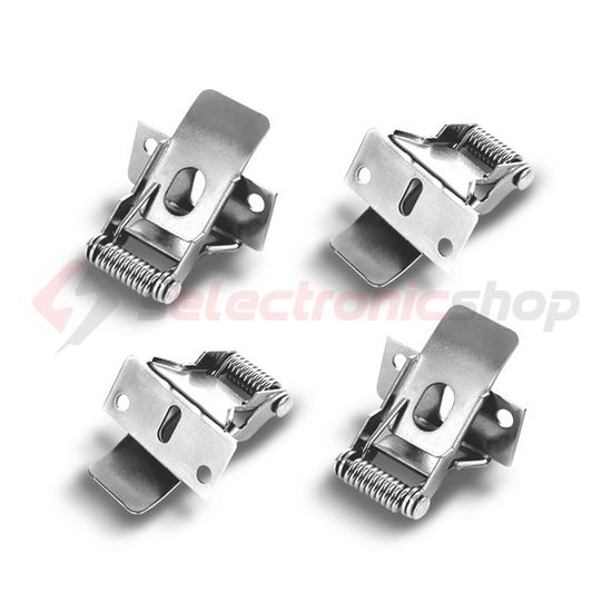 Rugós rögzítő készlet LED panelhez (4db) ezüst acél Backlit Modee - MPL-CEM4-BL