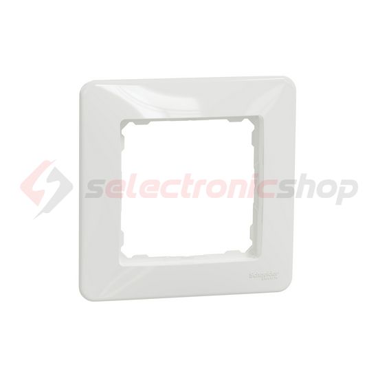 SednaDesign keret 1-es vízszintes és függőleges műanyag fehér Schneider - SDD311801