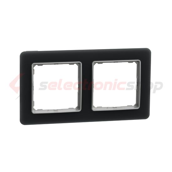 SednaElements keret füstkvarc 2-es vízszintes és függőleges műanyag Schneider - SDD362802