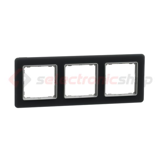 SednaElements keret füstkvarc 3-es vízszintes és függőleges műanyag Schneider - SDD362803