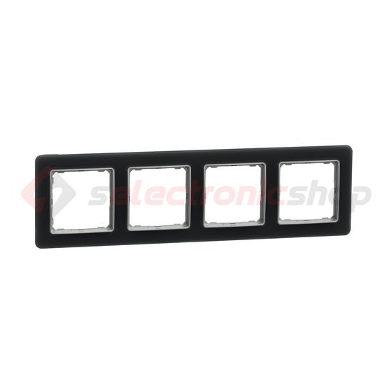 SednaElements keret füstkvarc 4-es vízszintes és függőleges műanyag Schneider - SDD362804