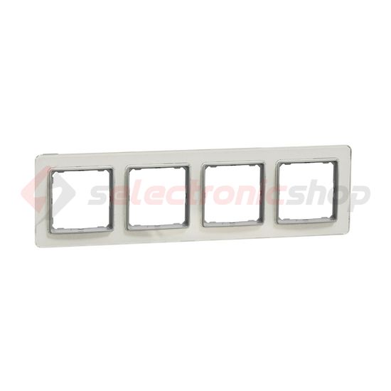 SednaElements keret opál 4-es vízszintes és függőleges műanyag Schneider - SDD360804