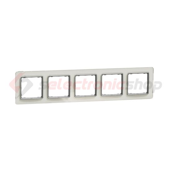 SednaElements keret opál 5-es vízszintes és függőleges műanyag Schneider - SDD360805