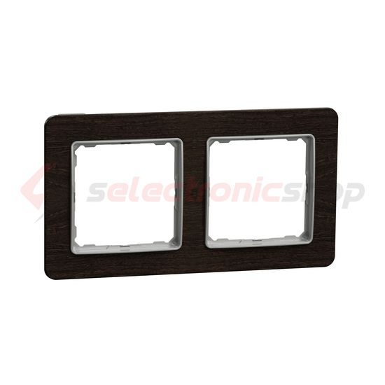 SednaElements keret wenge 2-es vízszintes és függőleges műanyag Schneider - SDD381802