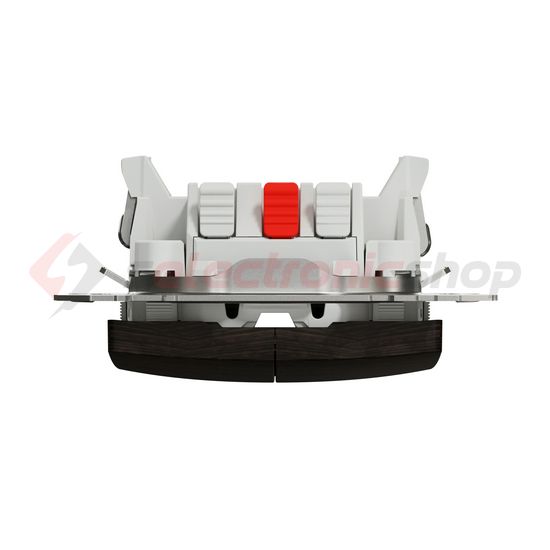 SednaÚj 105 2x1P csillárkapcsoló wenge betét adapterrel süllyesztett rugós IP20 Schneider - SDD181105