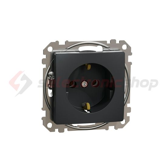 SednaÚj 162 dugalj földelt antracit IP20 süllyesztett szorítókapcsos Schneider - SDD114026