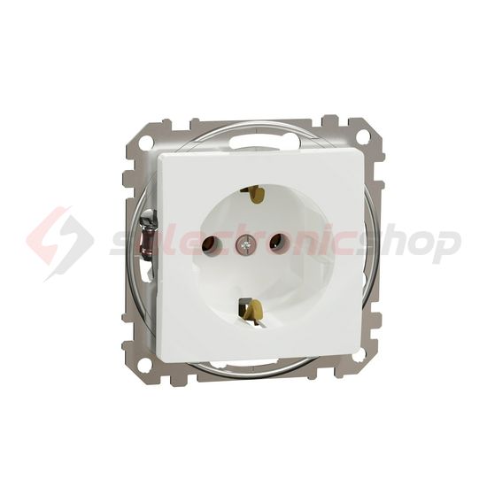 SednaÚj 162 dugalj földelt fehér IP20 süllyesztett csavaros Schneider - SDD111025