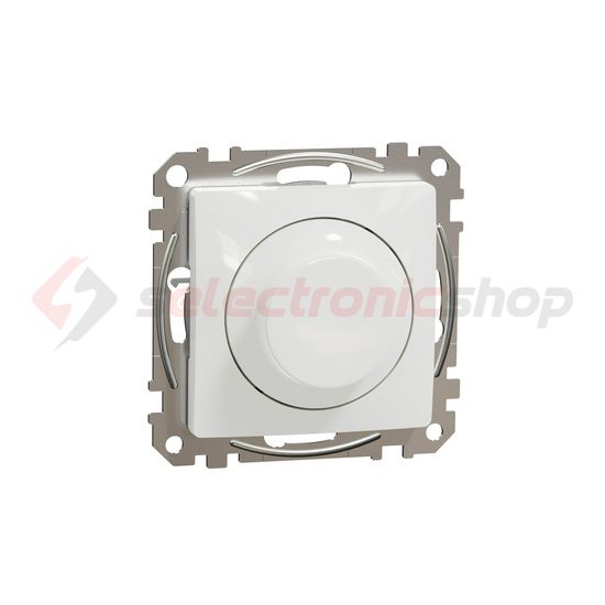 SednaÚj fényerőszabályzó univ. váltó betét közp. fedéllel forgató-/nyomó 14-200VA fehér Schneider - SDD111502