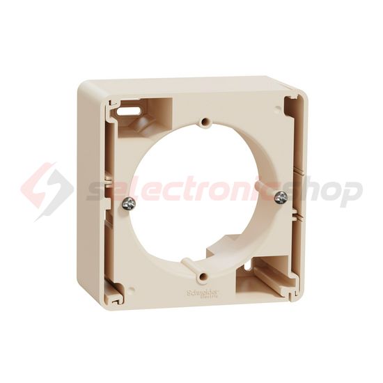 SednaÚj kiemelőkeret sorolható 2-es vízszintes és függőleges bézs műanyag IP20 Schneider - SDD112901