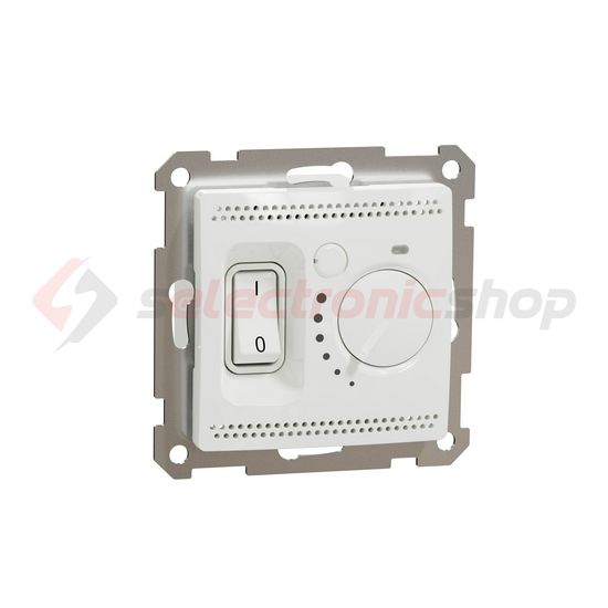 SednaÚj szobatermosztát be/ki 230VAC-táp süllyesztett 5°C 30°C... világosfehér Schneider - SDD111506