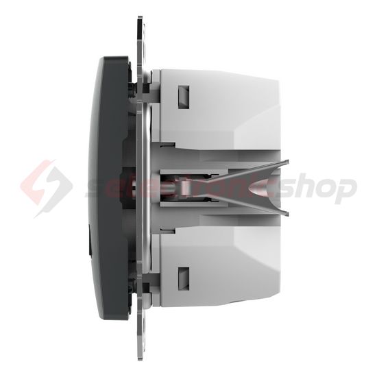 SednaÚj USB töltőaljzat A+C 2-ki 3000mA-max. 5V süllyesztett antracit Schneider - SDD114404