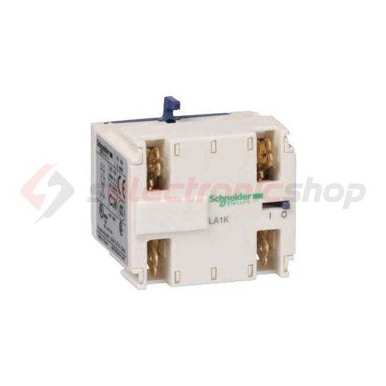 Segédérintkező blokk K-hoz előlapra rádugható 2-z 10A/AC15/230V csavaros TeSys LA1-K Schneider - LA1KN20