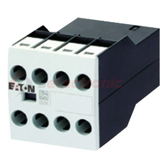 Segédérintkező blokk kontaktorhoz előlapra rádugható 2-z 2-ny 4A/AC15/230V DILA-XHI22 EATON - 276426