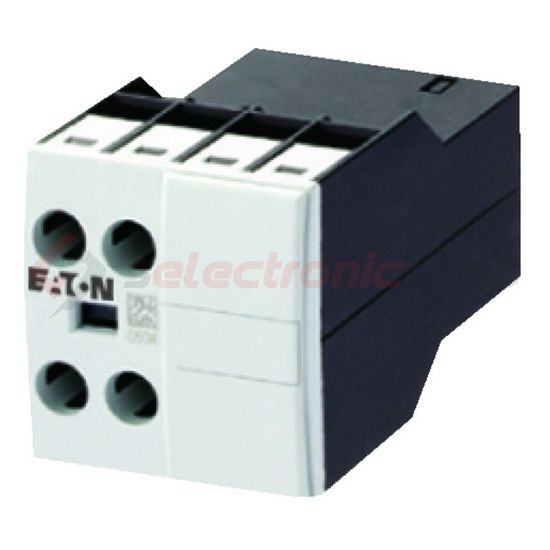 Segédérintkező blokk kontaktorhoz előlapra rádugható 2-z 4A/AC15/230V csavaros DILA-XHI20 EATON - 276422