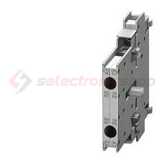 Segédérintkező blokk S00-12-höz 2v 1z 1ny 6A/AC15/230V oldalra csavaros SIRIUS SIEMENS - 3RH1921-1EA11