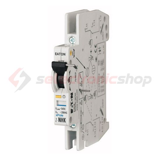 Segédérintkező PF7/CFI/PBR/dRCM/CKN/CLS-hez 2-v 4A 250V AC 0.5modul Z-NHK EATON - 248434