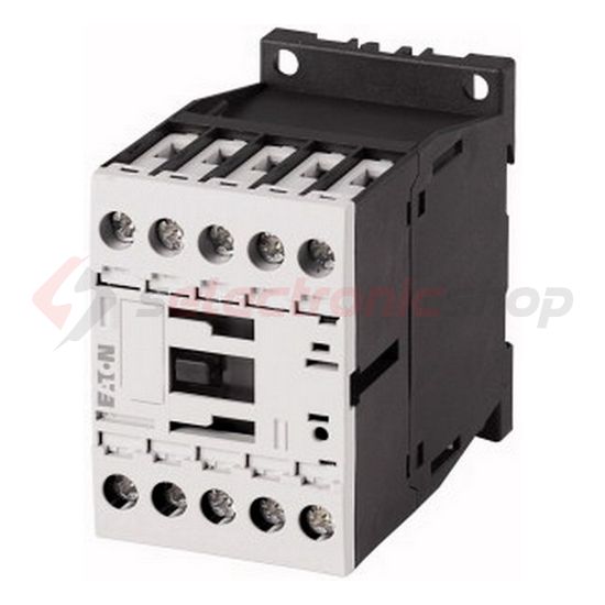 Segédkontaktor (s.kapcsoló) 4A/400V 2-z 2-ny 230VAC kalapsín/csavaros DILA-22(230V50/60HZ) EATON - 276407