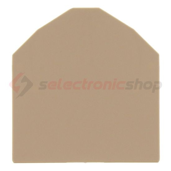 Sorkapocs elválasztólap RK16 sorkapocshoz bézs 1.5mm-va TW 16 BG CONTA-CLIP - 2105.2