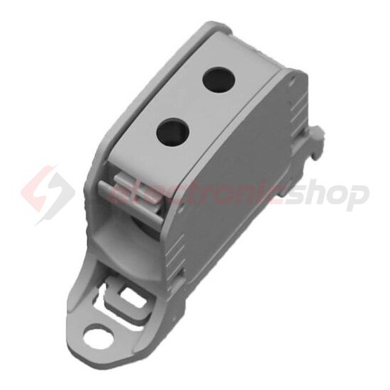 Sorkapocs TS35 Al/Cu 1 x 2 x 6-50mm2/sokerű 150A szürke csavaros csavaros RKA 50 L G LEIPOLD - 087310-0-3