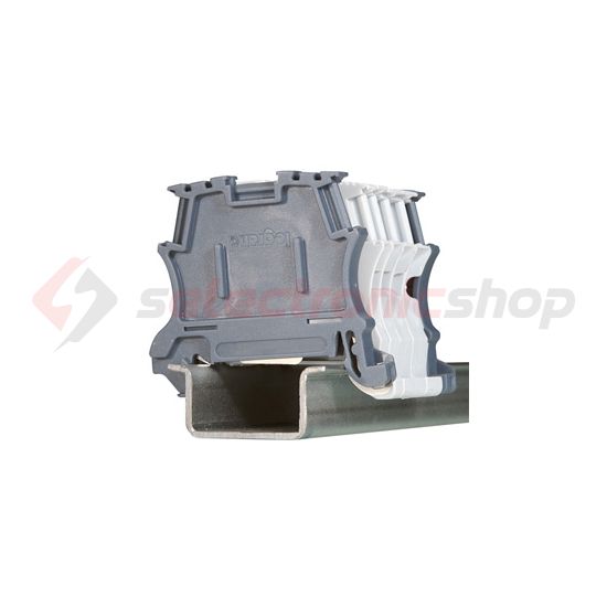 Sorkapocs végbak TS35 csavarmentes műanyag szürke Viking3 LEGRAND - 037510