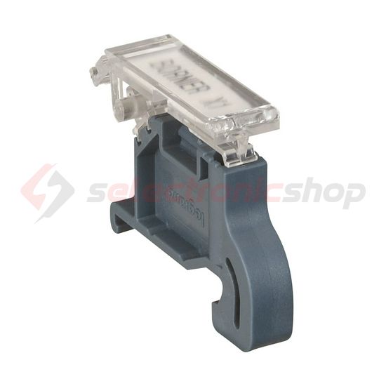 Sorkapocs végbak TS35 csavaros műanyag szürke Viking3 LEGRAND - 037511