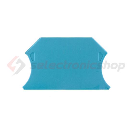 Sorkapocs véglap kék 1.5mm-va WAP 2.5-10 BL Weidmüller - 1050080000