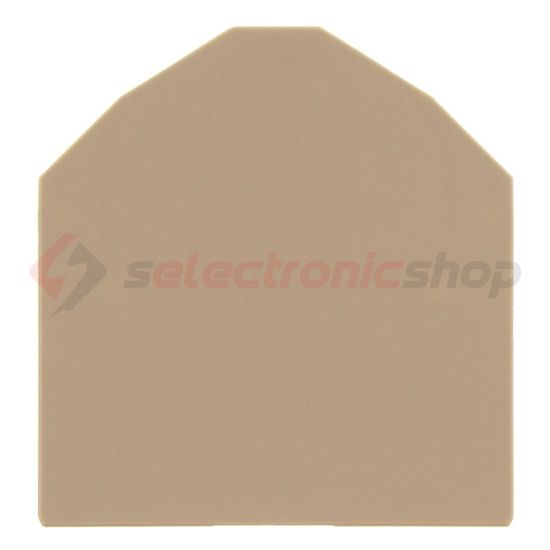 Sorkapocs véglap RK35 sorkapocshoz bézs 1.5mm-va AP 35 BG CONTA-CLIP - 2116.2