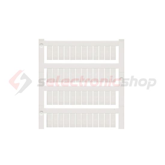 Sorkapocsjelölő lap feliratozható 12x5mm fehér 5mm-modultáv WS 12/5 MC NE WS Weidmüller - 1609860000