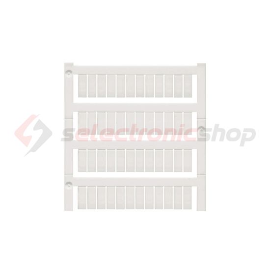 Sorkapocsjelölő lap feliratozható 12x6mm fehér 6mm-modultáv WS 12/6 MC NE WS Weidmüller - 1609900000