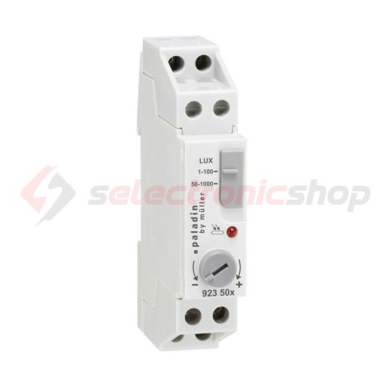 Sorolható alkonykapcsoló falonkívüli érzékelővel 230V 50-60Hz 1-1000lx 1M 923 500 Hugo Müller - 22977