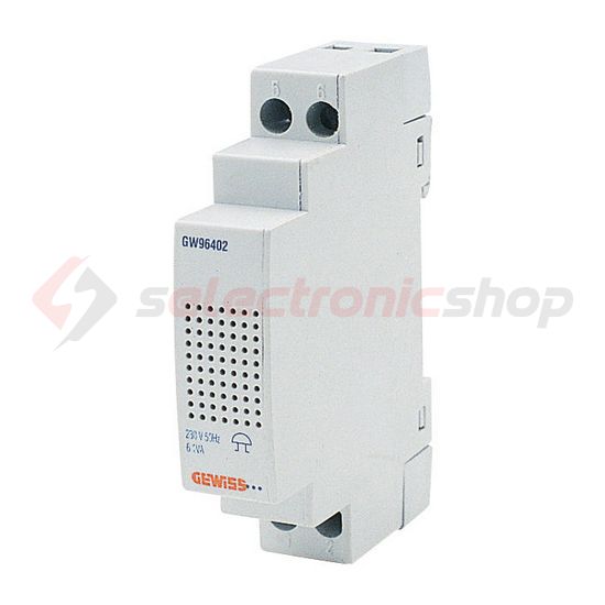 Sorolható csengő 84dB 230V AC IP20 1M 90 AM GEWISS - GW96402