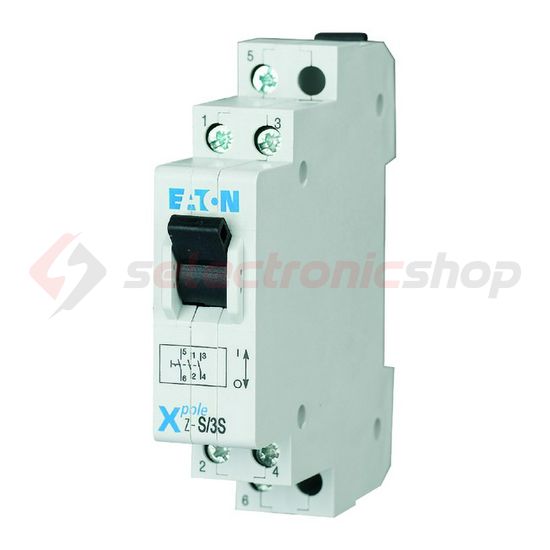 Sorolható I-O vezérlőkapcsoló 3z 16A 230V AC 1M Z-S/3S EATON - 248334
