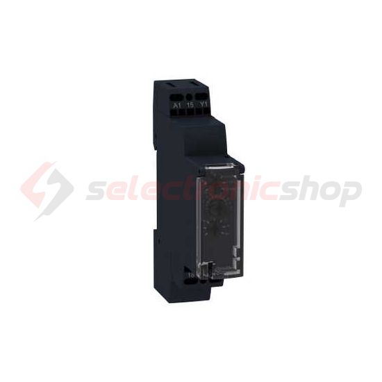 Sorolható időrelé 10-funkciós 0,1s-100h 1-v 12-240V50Hz 8A Y/D Zelio RE17 Schneider - RE17RMMW